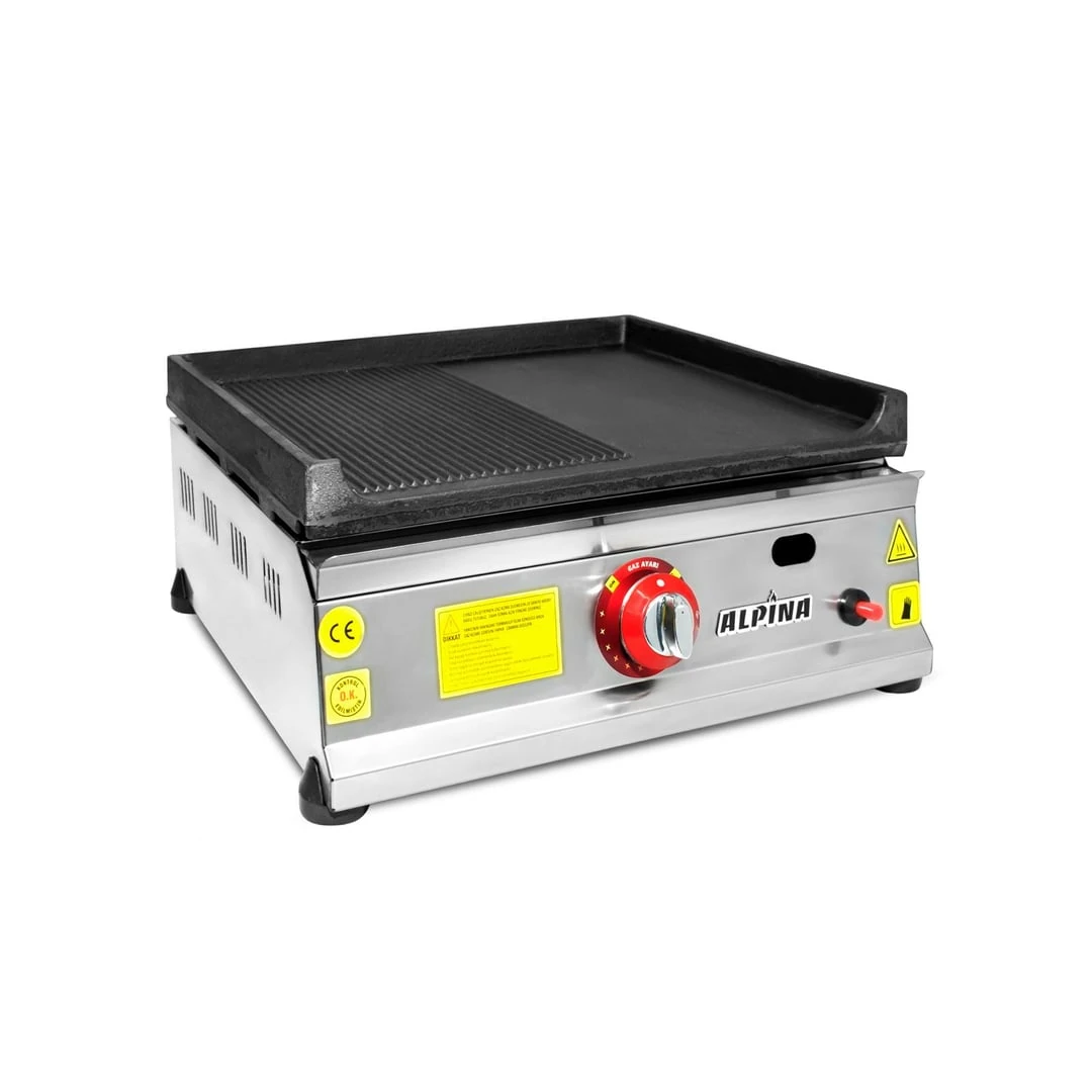 Alpina 50 Cm Döküm Izgara Doğalgazlı ce belgeli