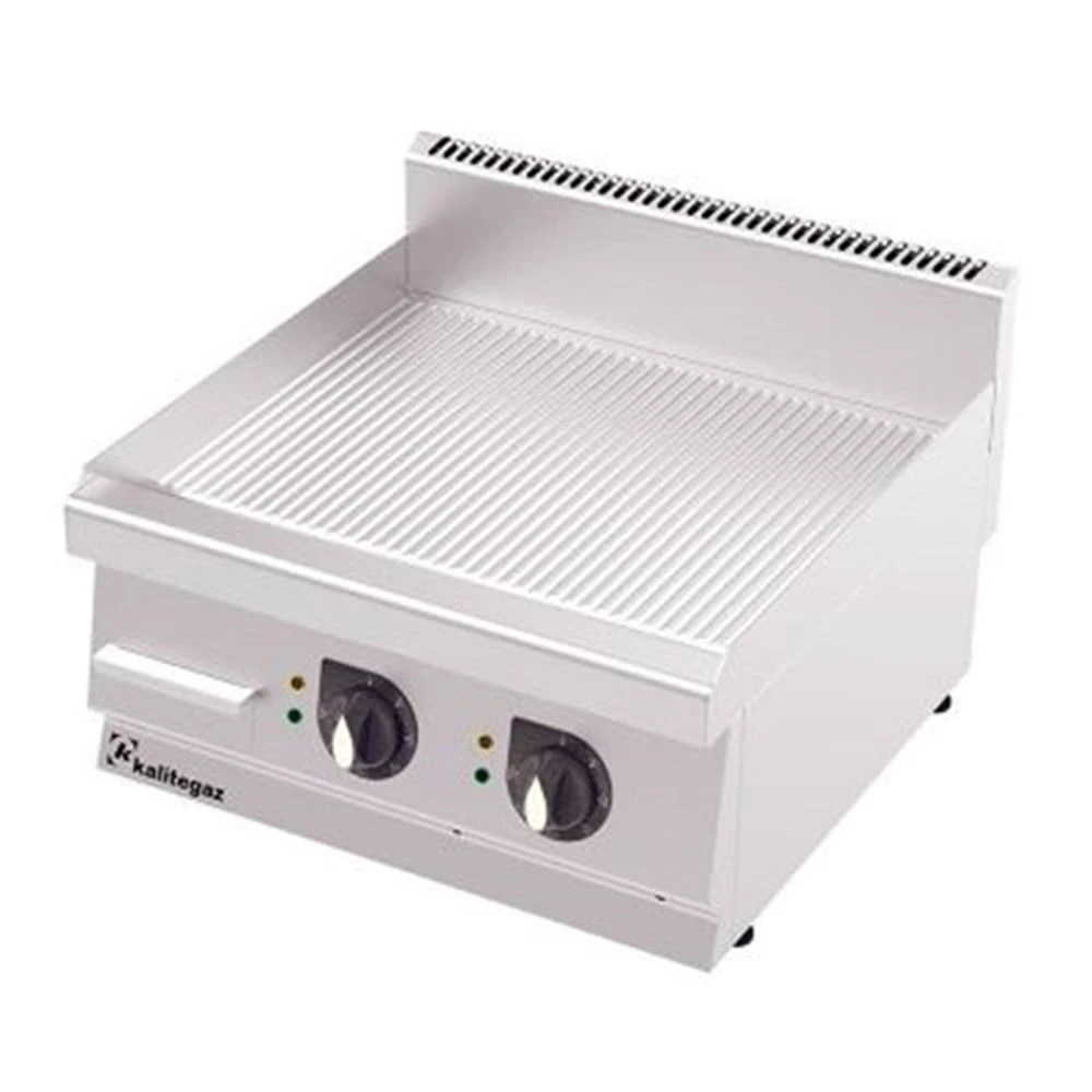Kalitegaz Gazlı Pleyt Izgara Oluklu Krom Kaplı 100x60x29 cm Ce Belgeli GG1060GC Rinnova