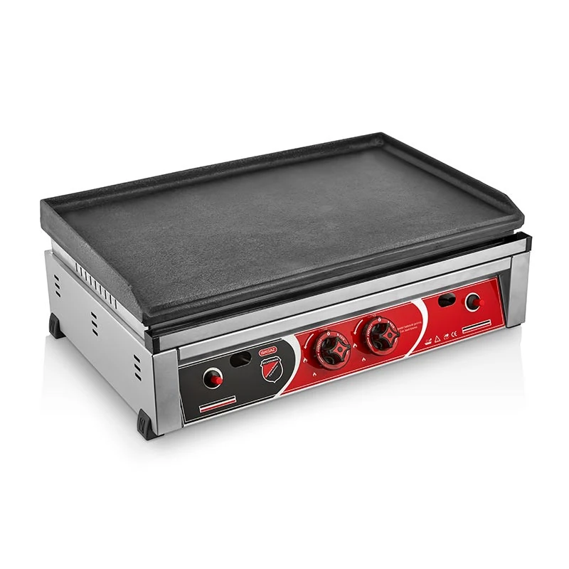 SilverInox Düz Döküm Izgara 70 cm, Tüplü