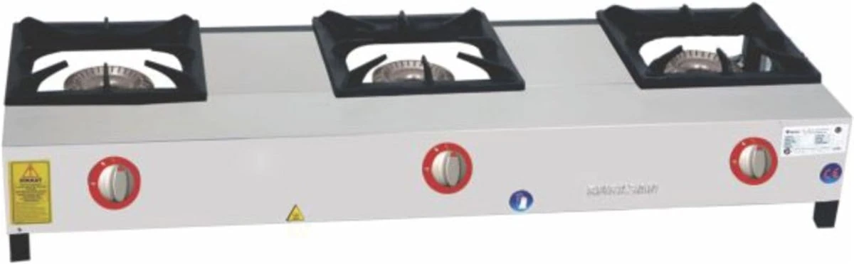 Emeksan 3'Lü Kısa Ayak 139*48*20 cm Gazlı/Tüplü Ce Belgeli