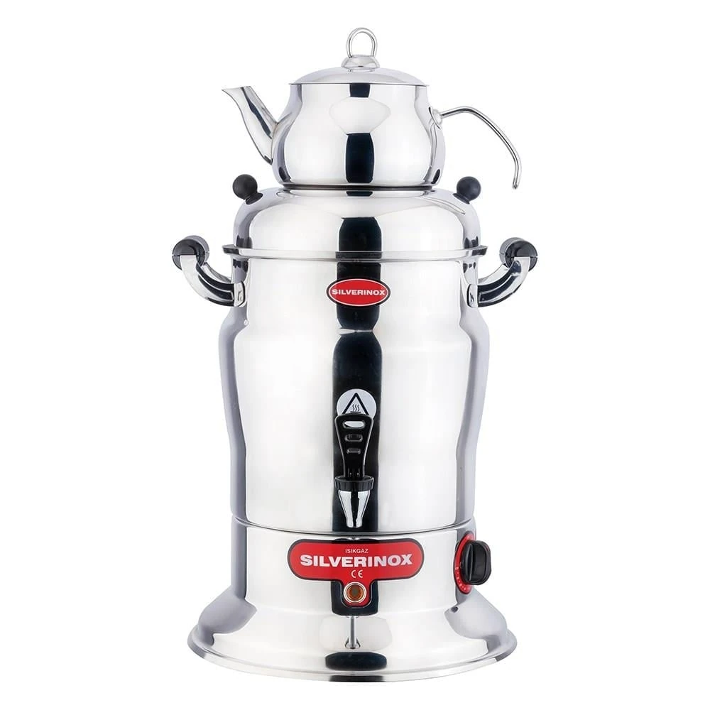 Işıkgaz Silver Tek Demlikli Çay Semaveri Otomatı