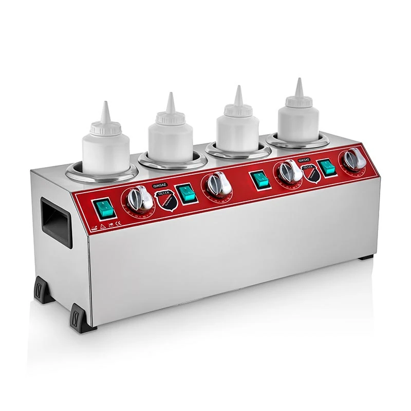 SilverInox Sosluk 4'lü, Elektrikli