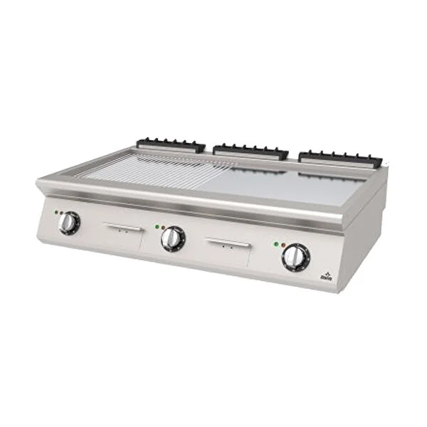 Atalay Izgara Setüstü Yarı Oluklu Yarı Düz Krom 1200x730x300