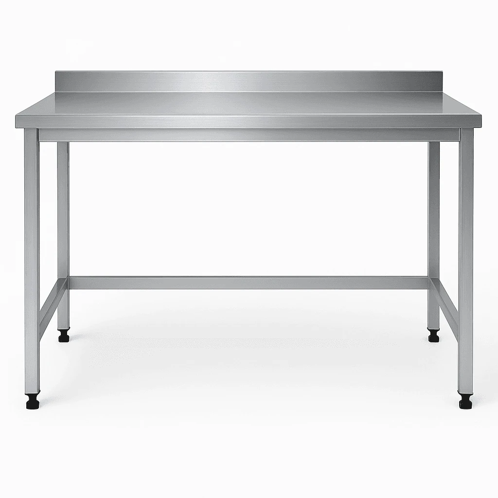 Paslanmaz Özel Ölçüler>Paslanmaz Çalışma Tezgahı - Taban Rafsız (70 cm)