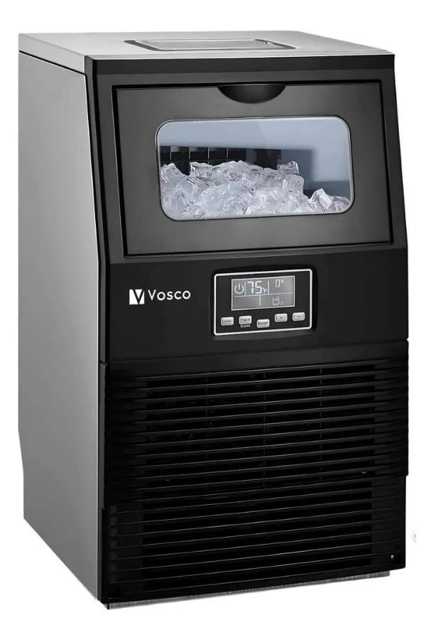Vosco Buz Makinesi 23 Kg, Siyah