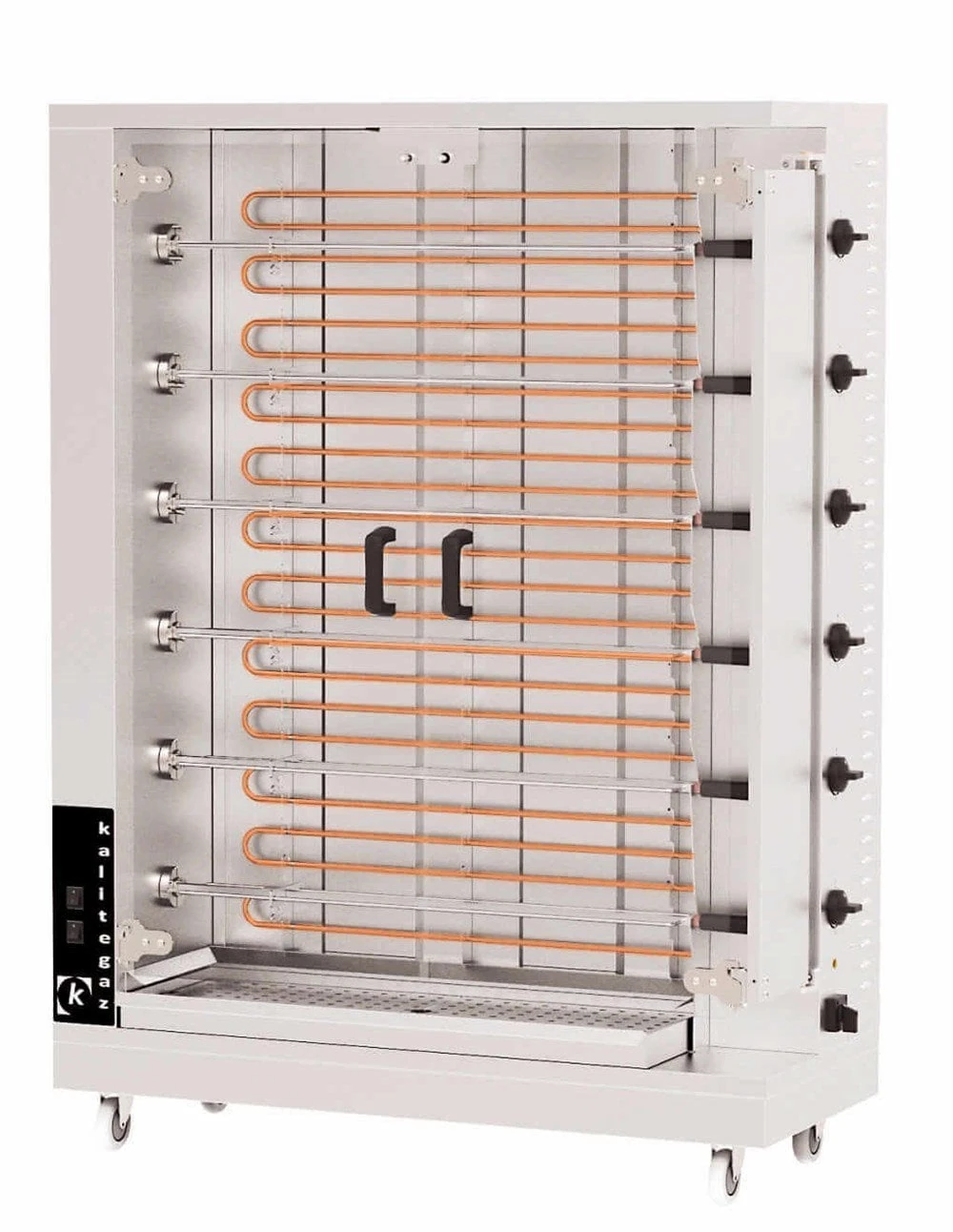 Kalitegaz Elektrikli Piliç Çevirme Makinesi 24-30 Piliç Kapasiteli CRE6