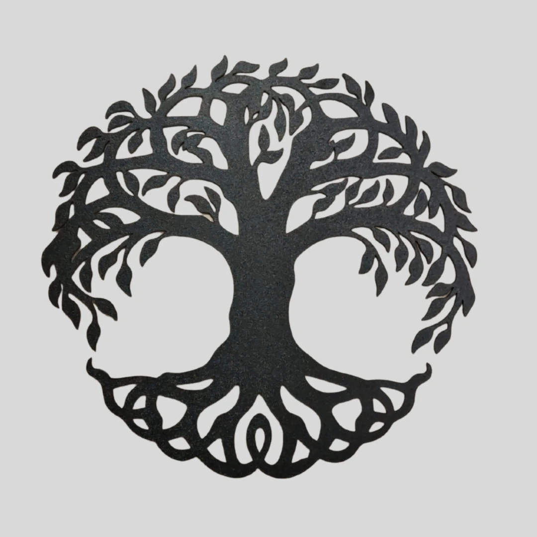 Ahşap Hayat Ağacı Duvar Dekoru