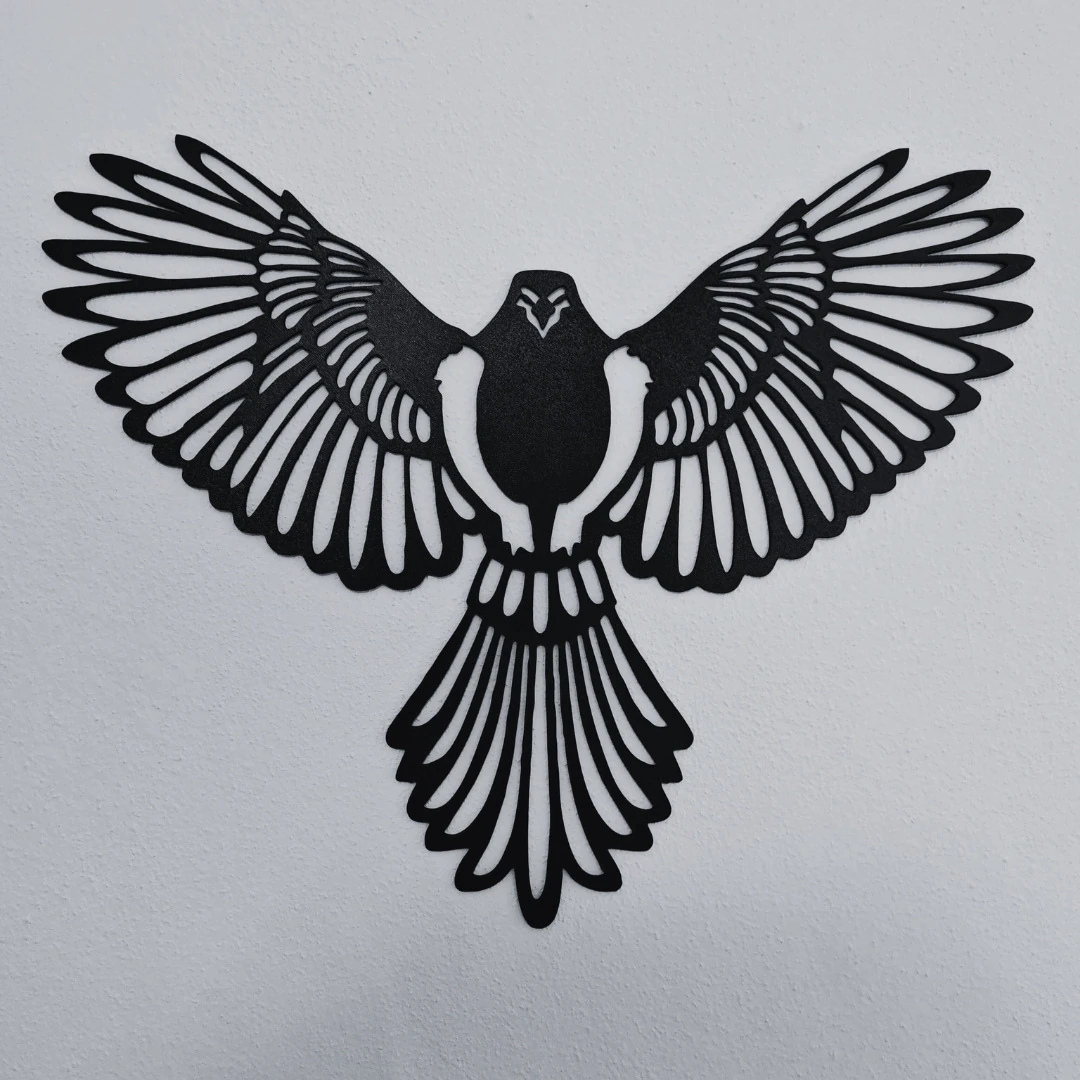 Ahşap Kuş Duvar Dekoru