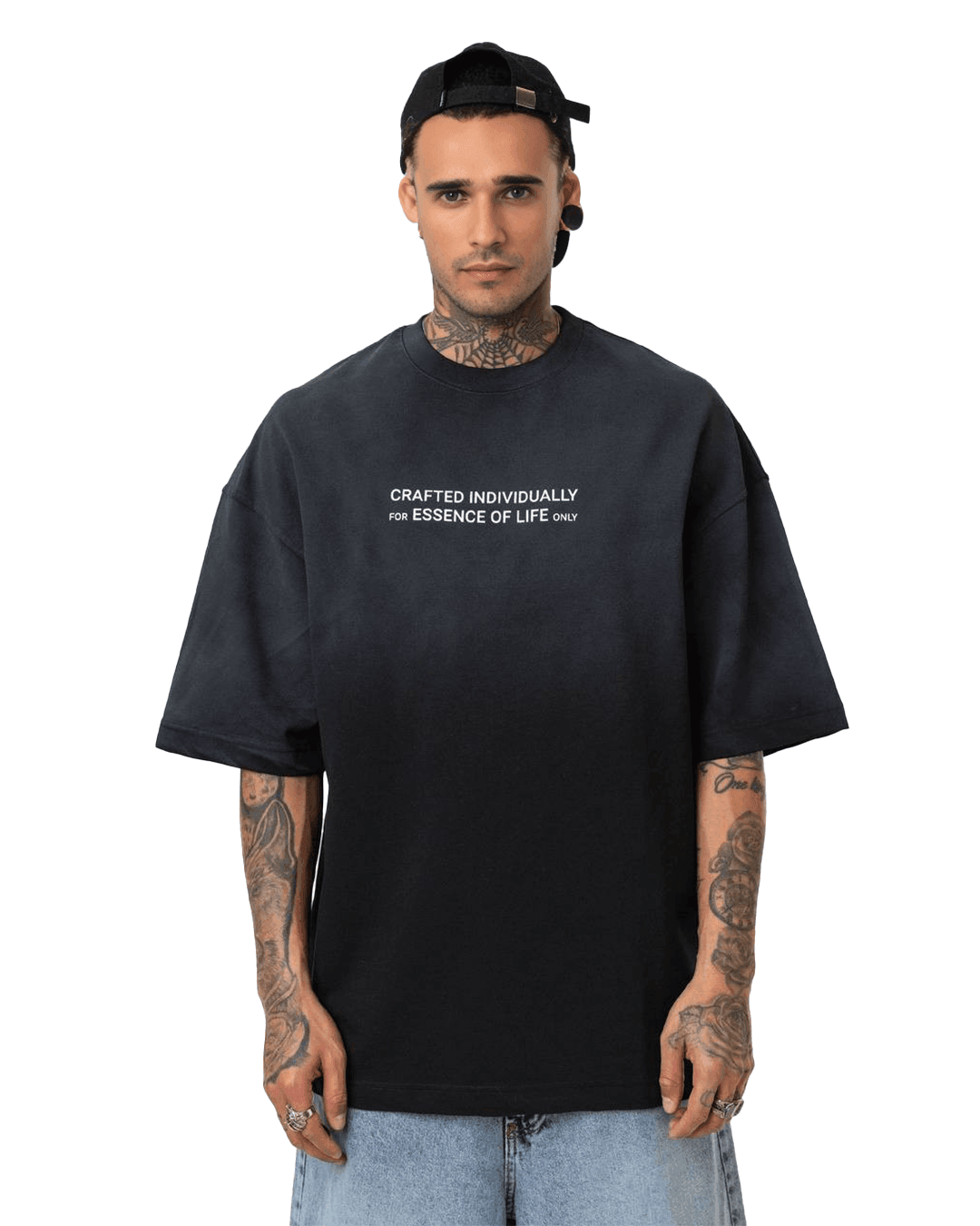Crafted Oversize Yıkamalı Tshirt