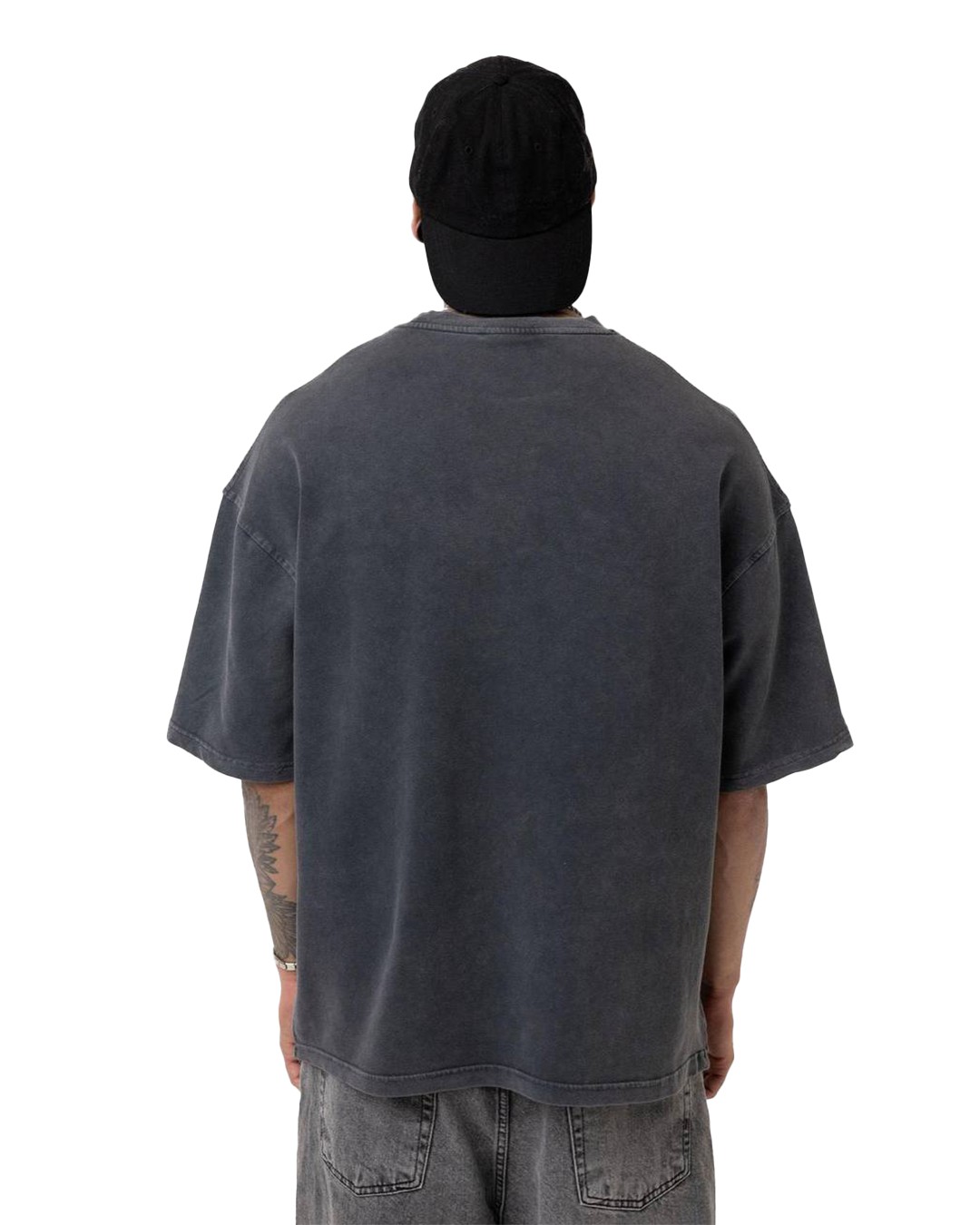 Elevate  Oversize Yıkamalı Tshirt