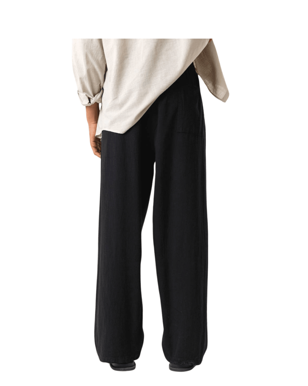 Linen Baggy Pants
