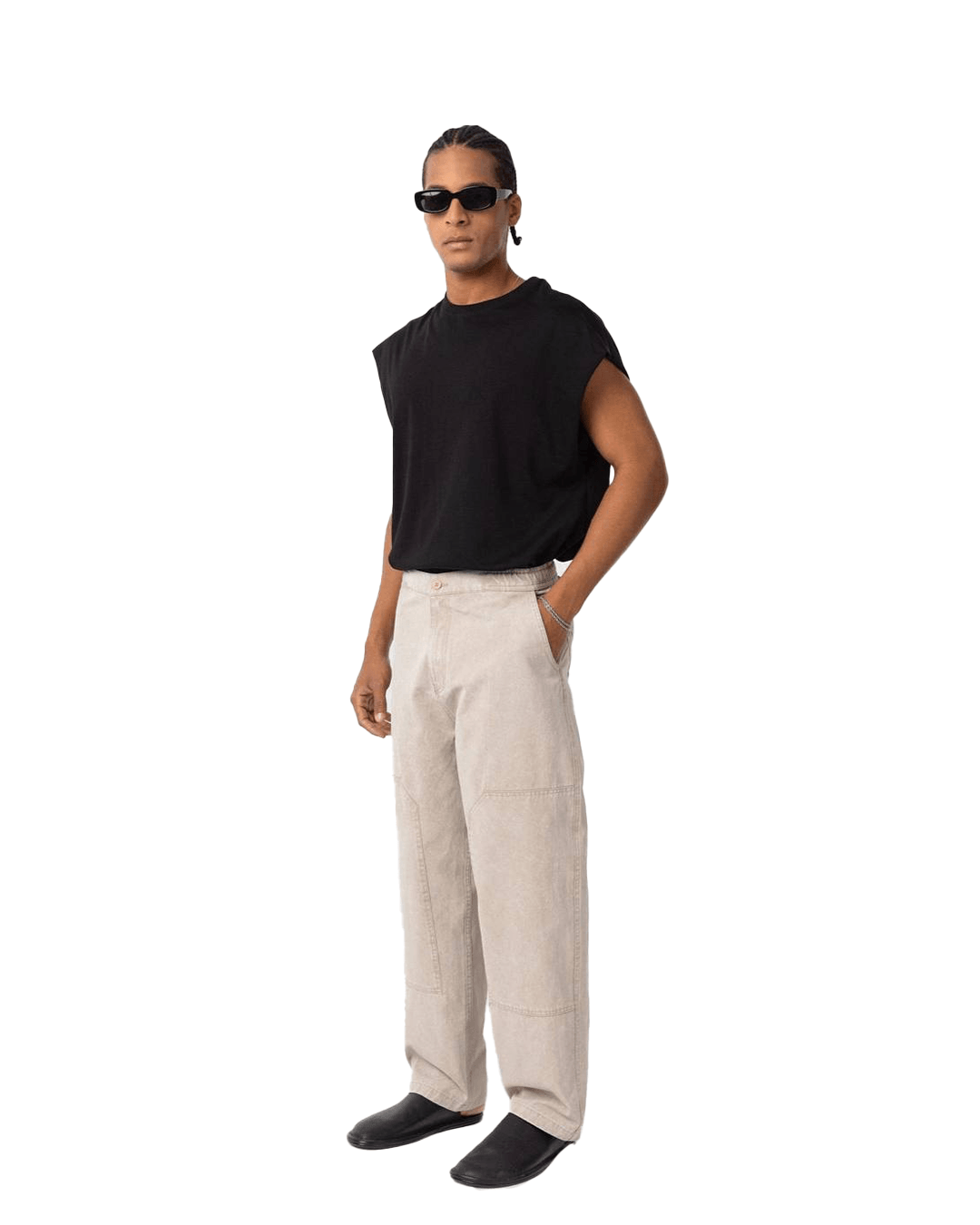 Basic Washed Pantolon