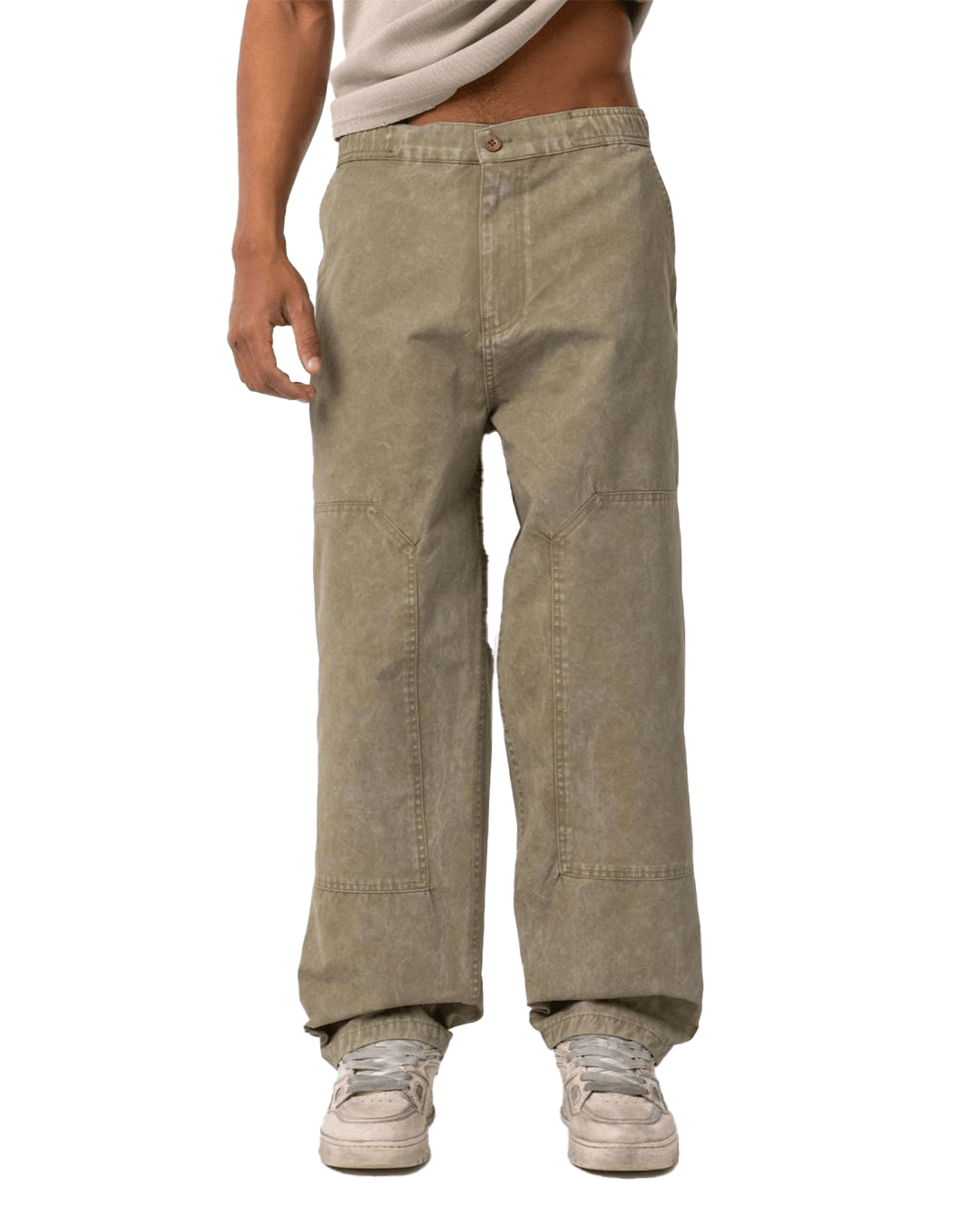 Basic Washed Pantolon