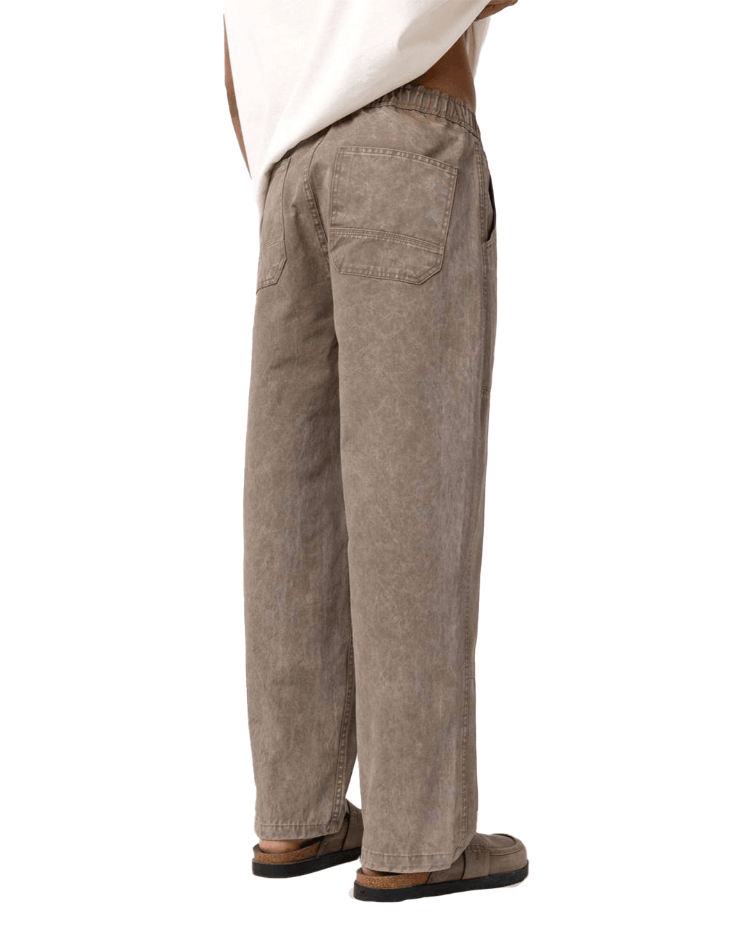Basic Washed Pantolon