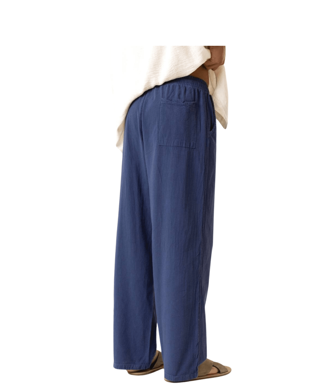 Linen Baggy Pants