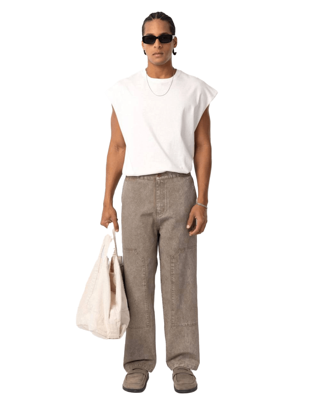Basic Washed Pantolon