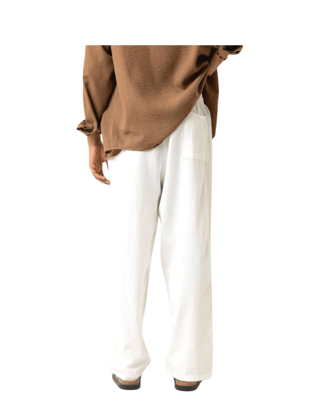 Linen Baggy Pants