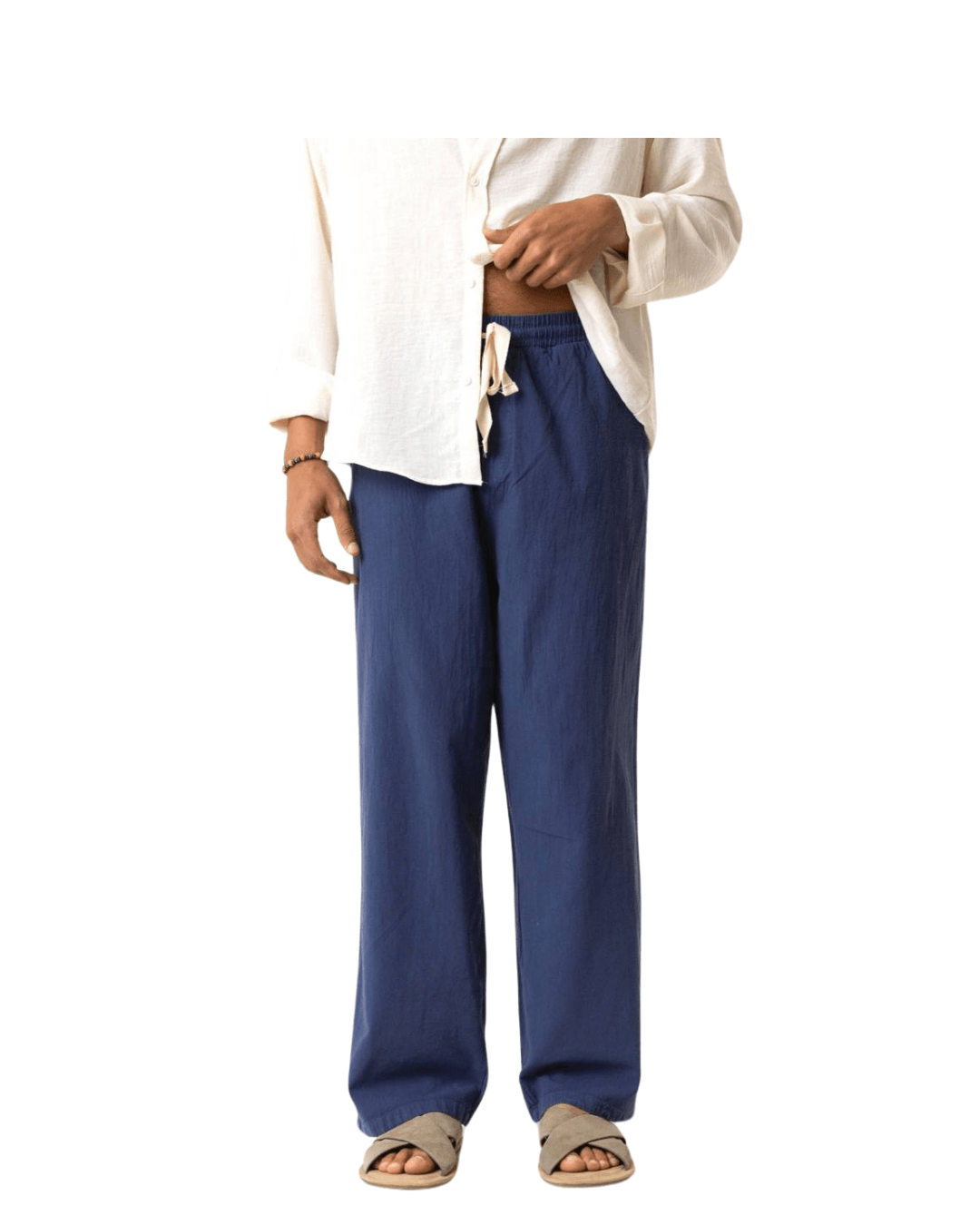 Linen Baggy Pants
