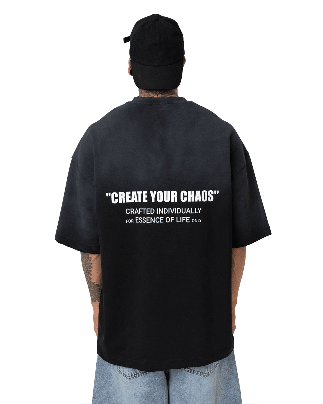 Crafted Oversize Yıkamalı Tshirt