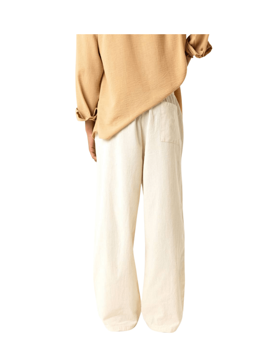 Linen Baggy Pants