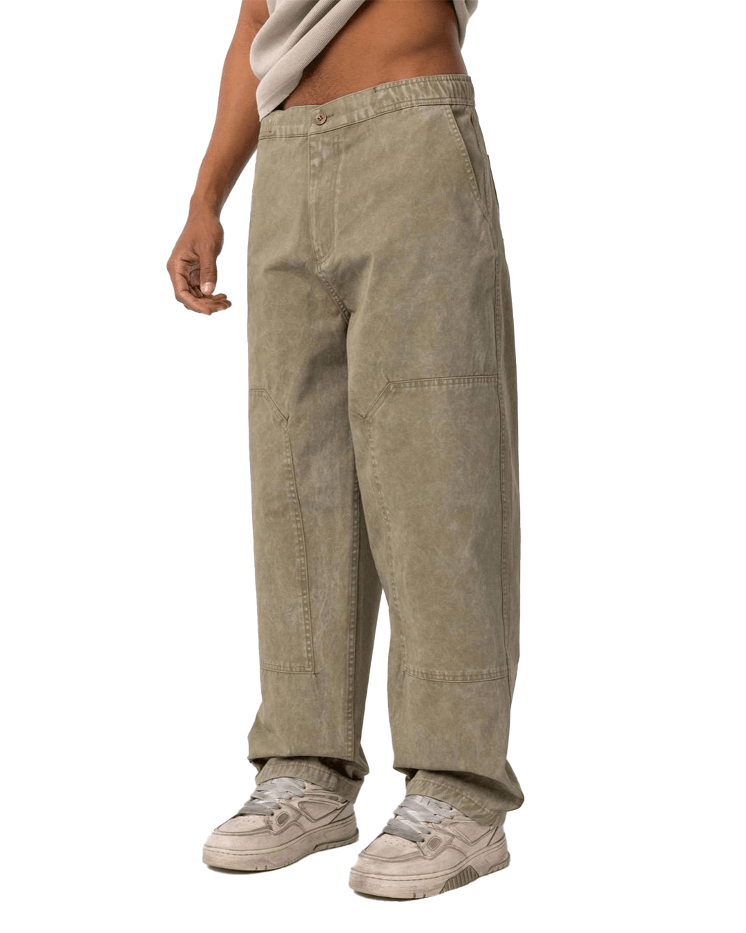 Basic Washed Pantolon