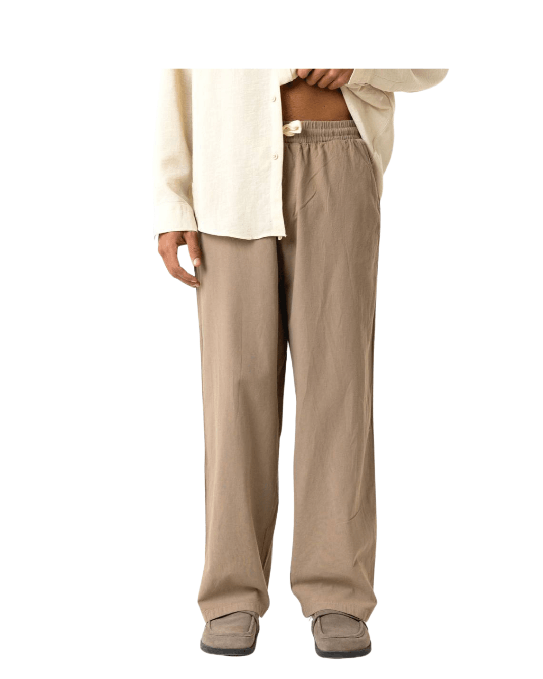 Linen Baggy Pants