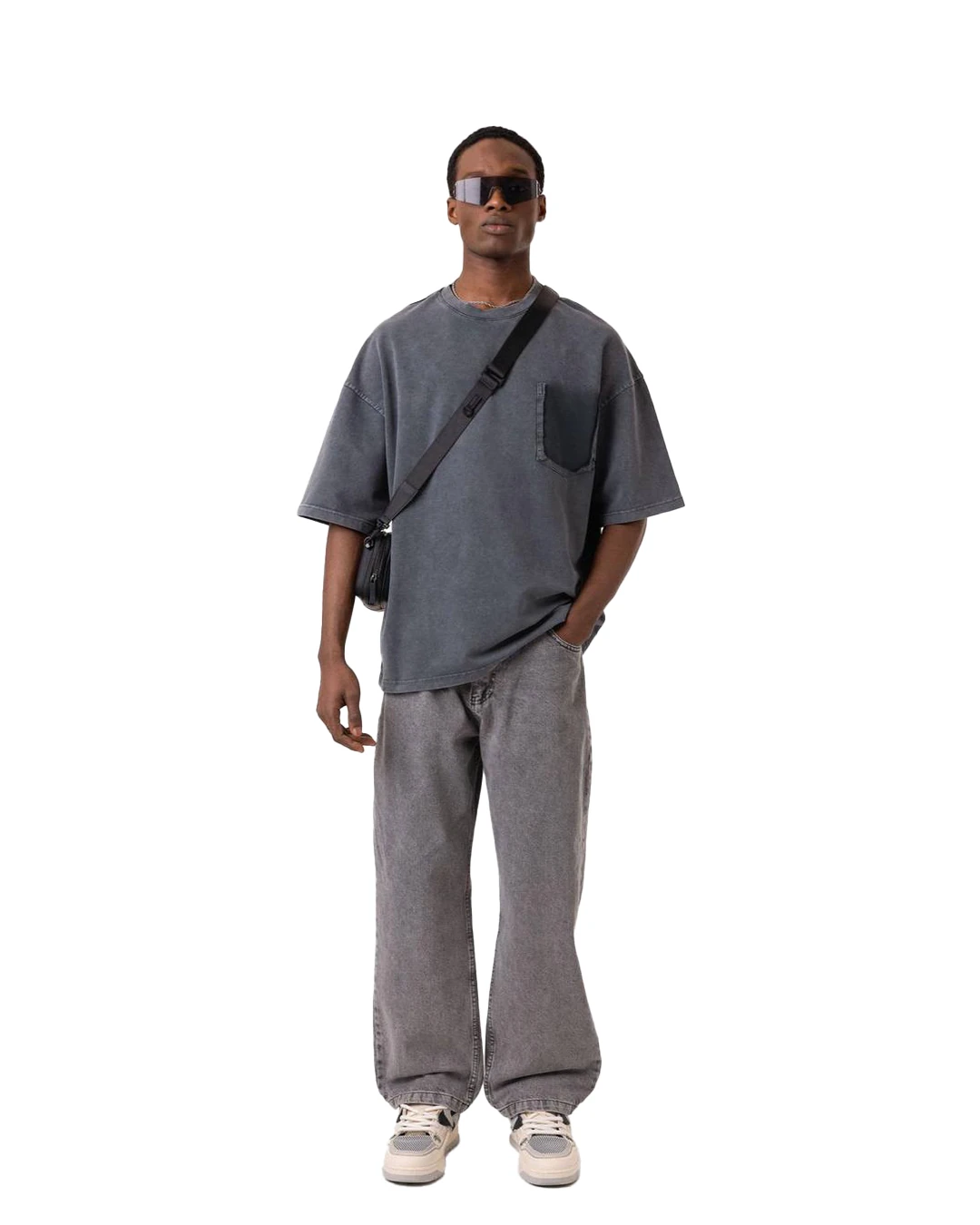 Oversize Yıkamalı Tshirt