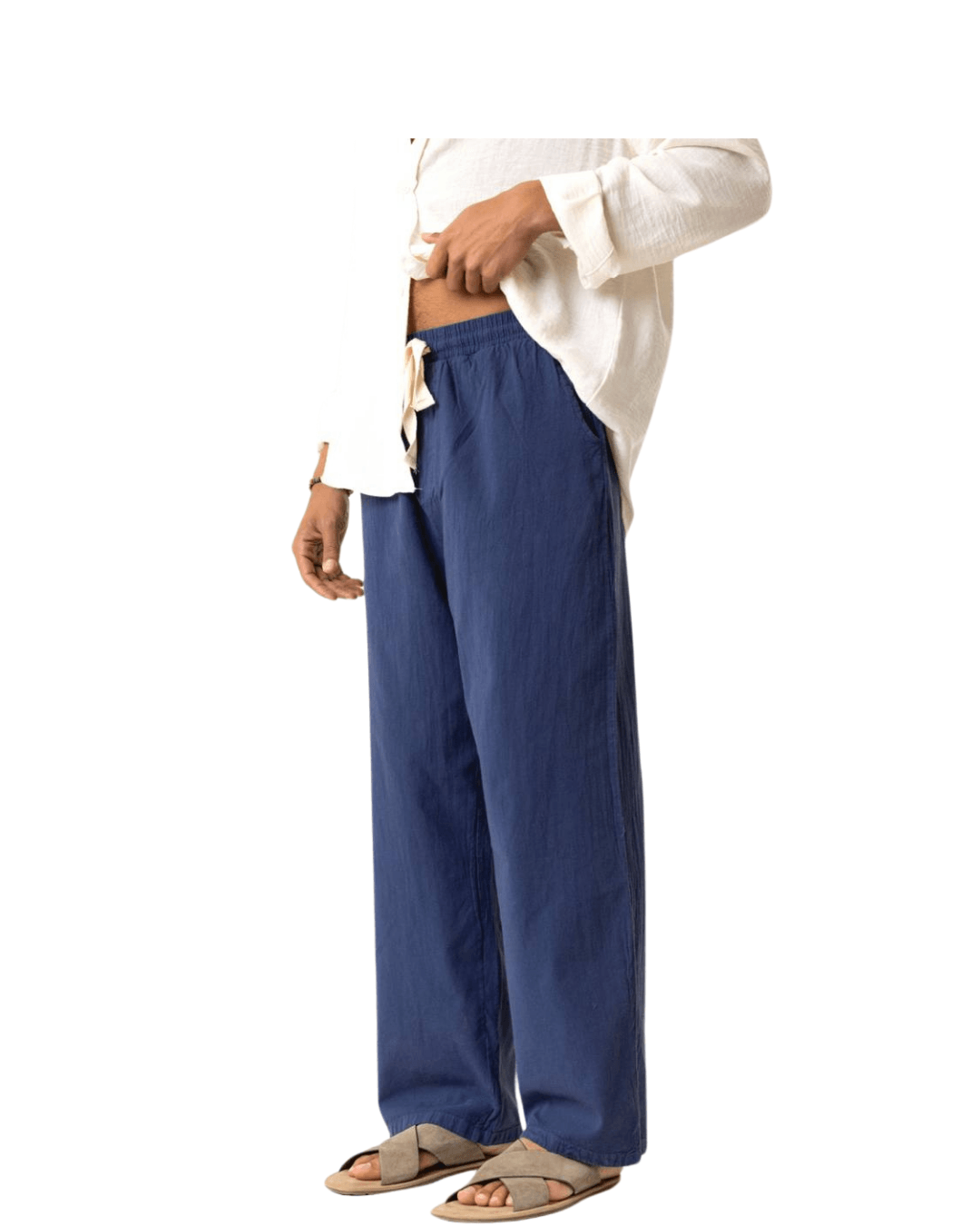 Linen Baggy Pants