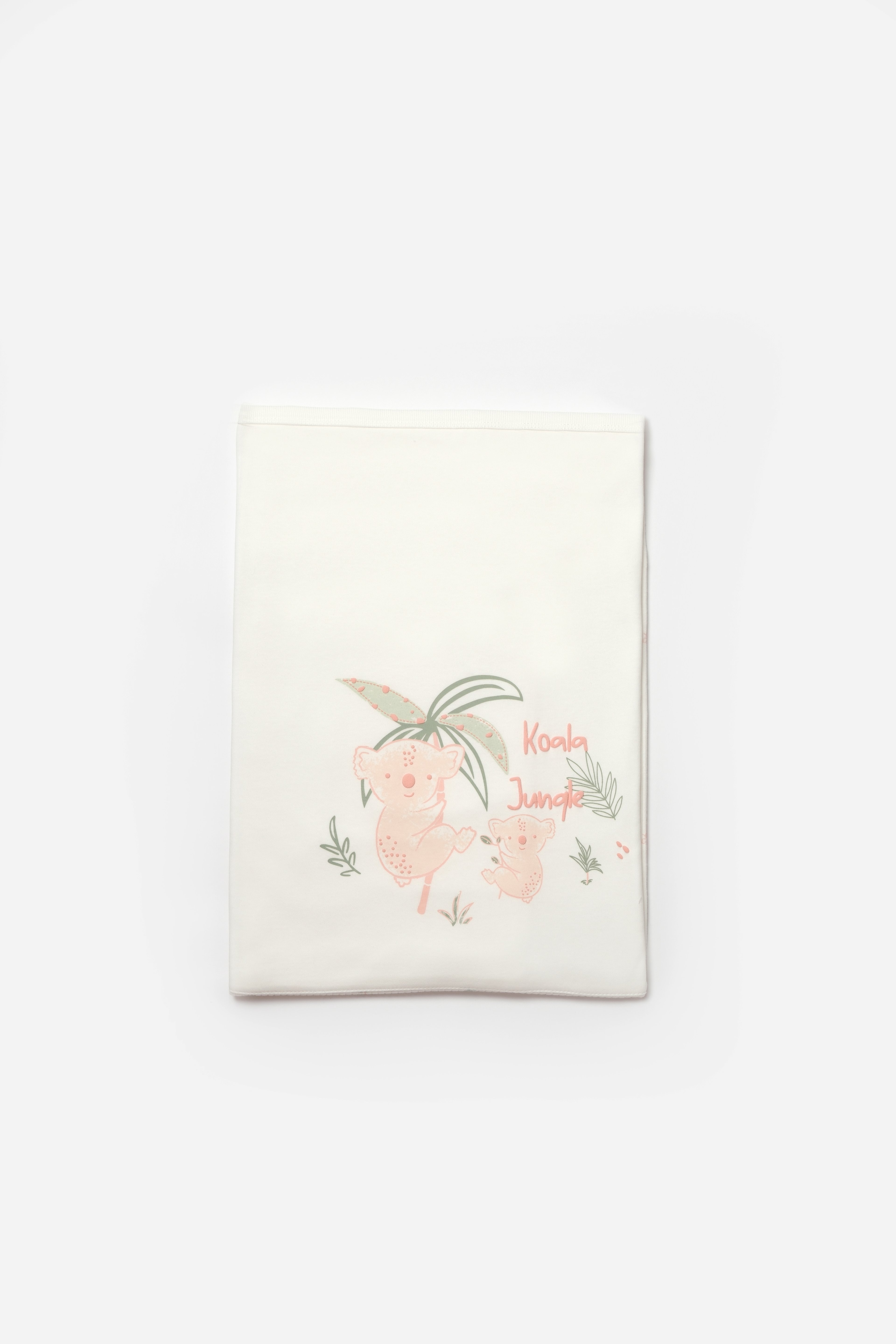 Koala Jungle Blanket Pink Battaniye 