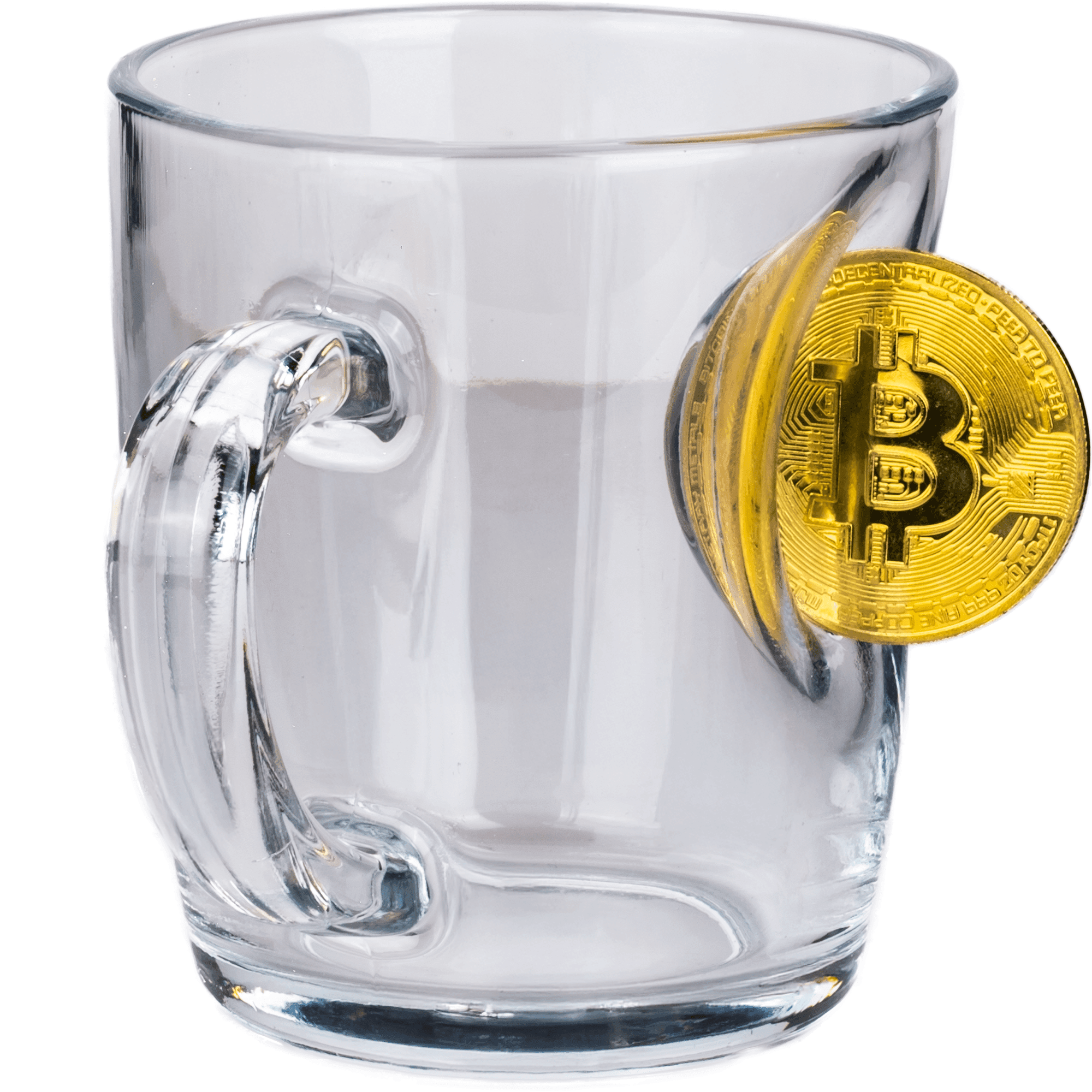 Bitcoin Madeni Para Hediyelik Özel FincanÇay Kahve Bardağı Kupa 340cc