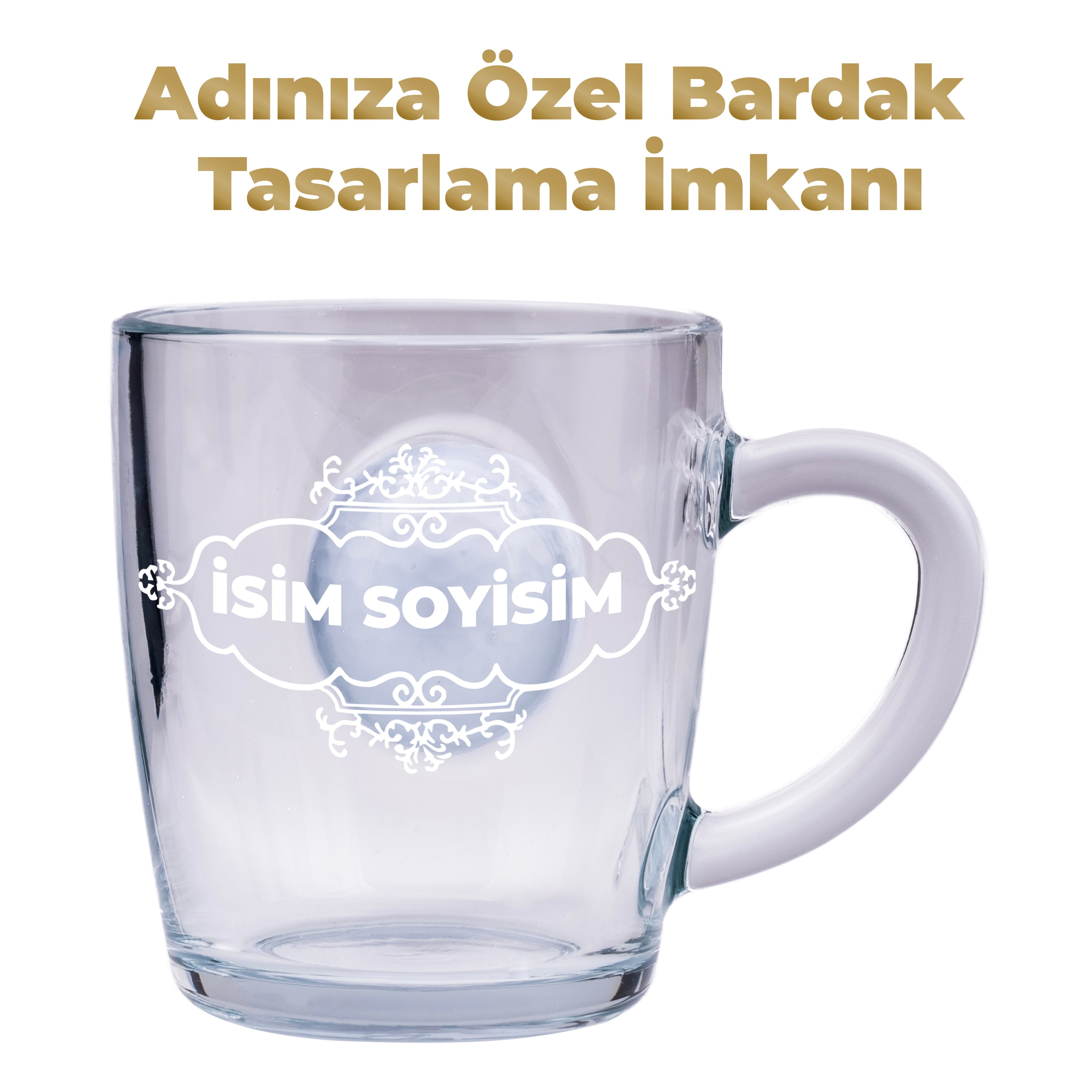 Gerçek Golf Toplu Özel Tasarım Çay Kahve Kupası 340cc