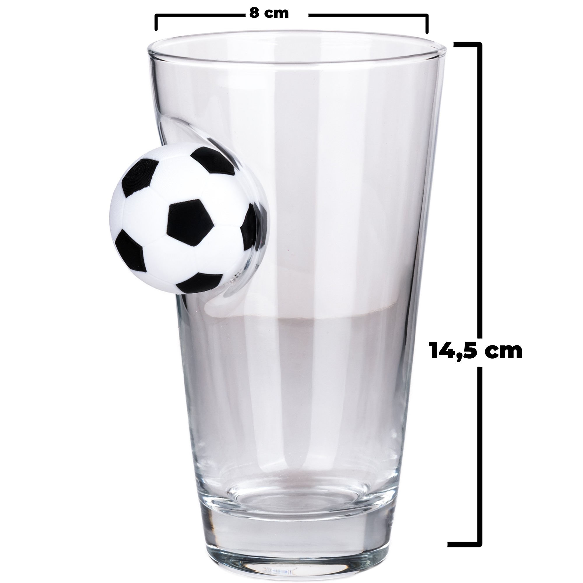 Futbol Toplu Özel Bira Bardağı 455 cc