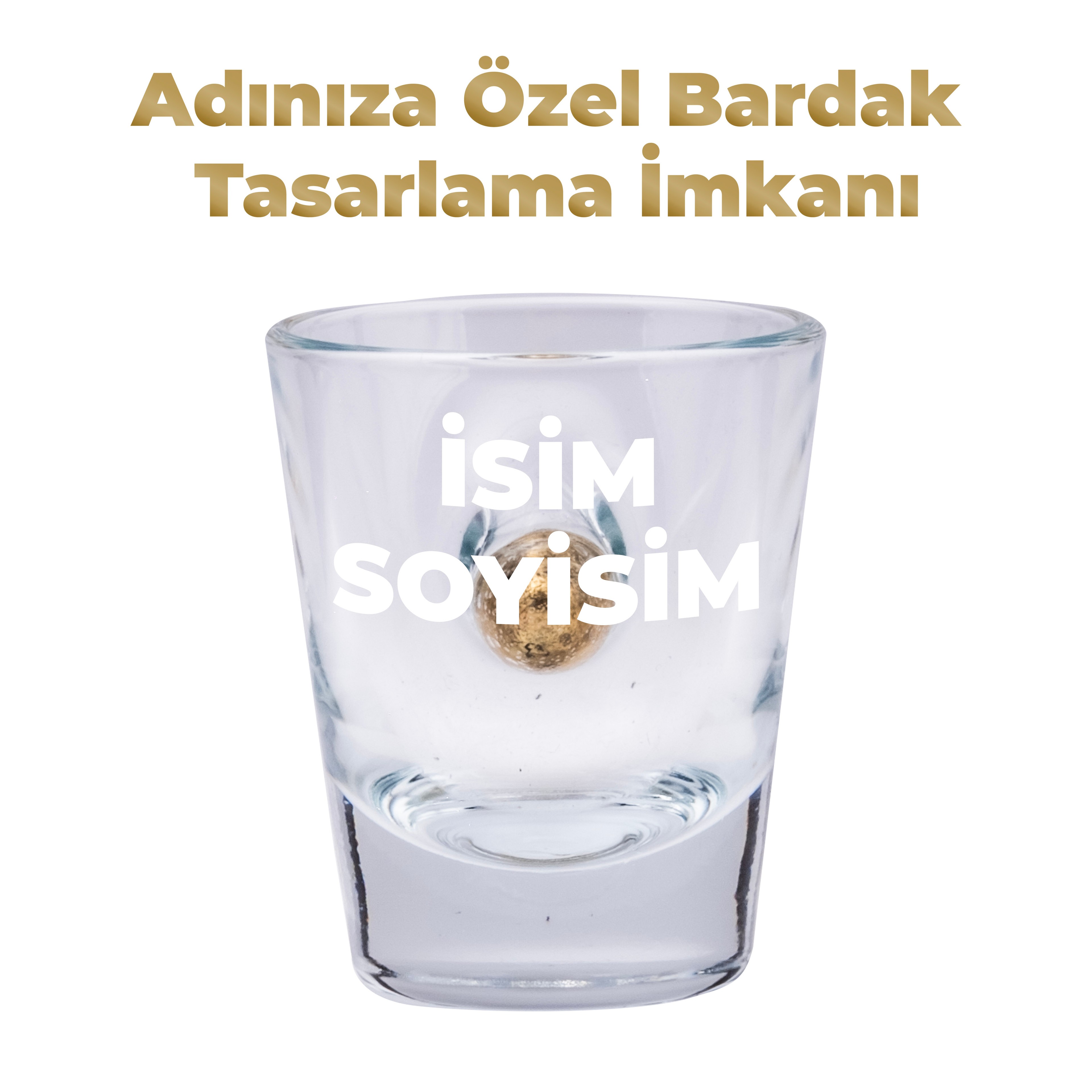 Gerçek 9mm Mermili Shot Tekila Likör Özel Bardağı 6'lı Set Mermi Çekirdeği Hediye Seti