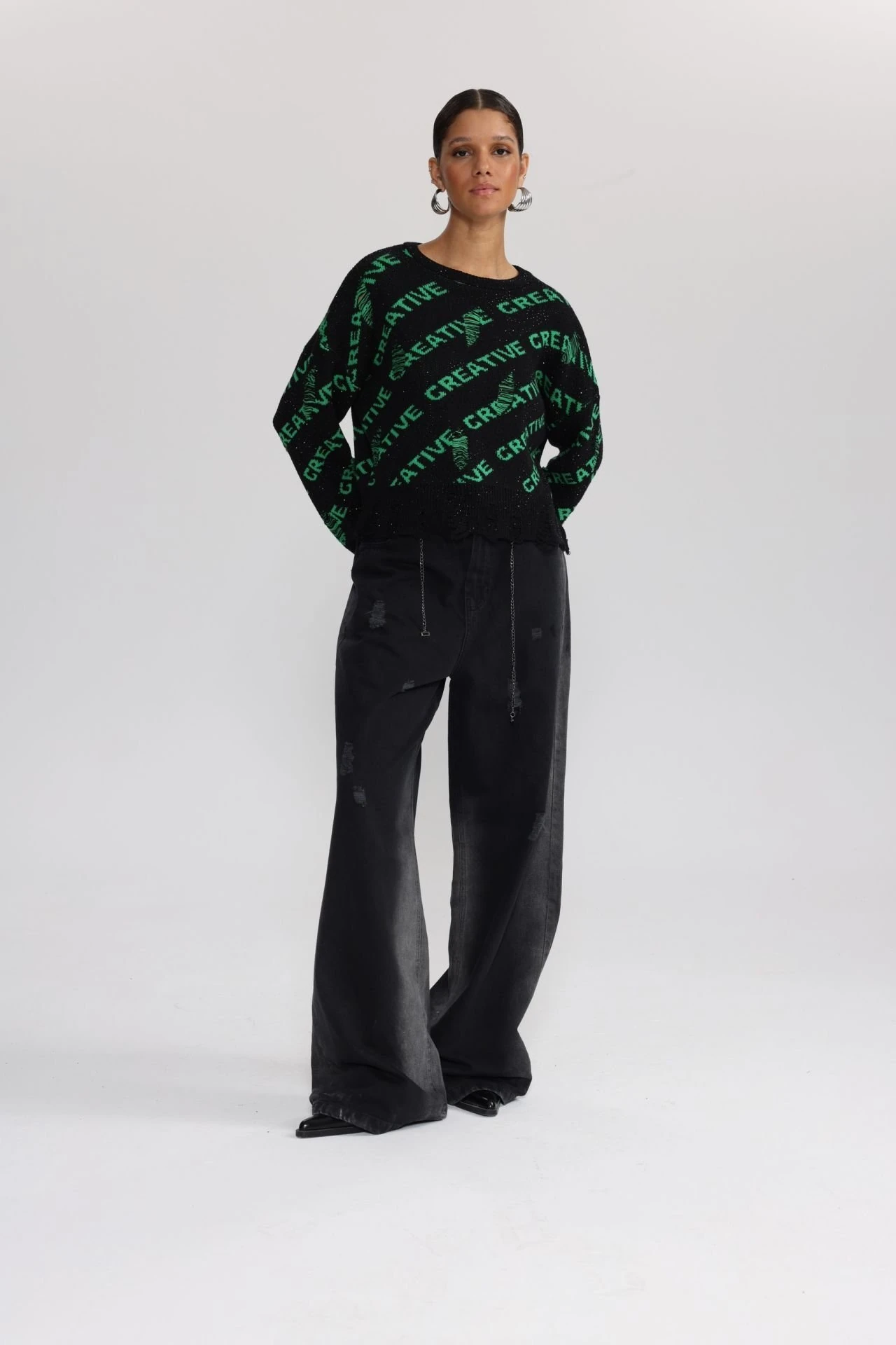 CREATİVE TAŞLI TRİKO