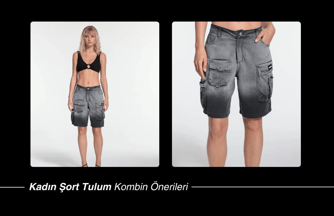 Kadın Şort Tulum Kombin Önerileri