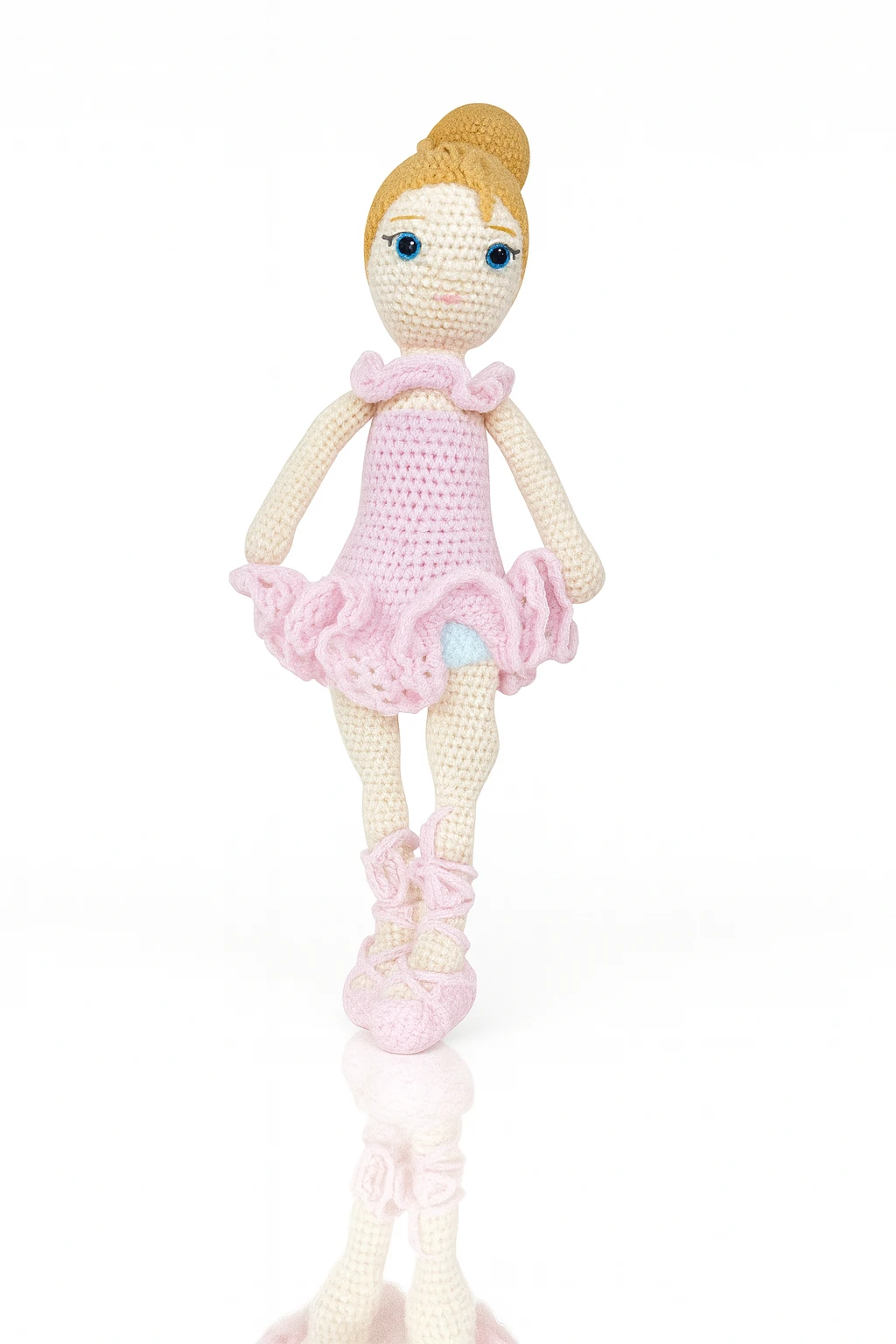 Clara Balerin Amigurumi Örgü Bebek