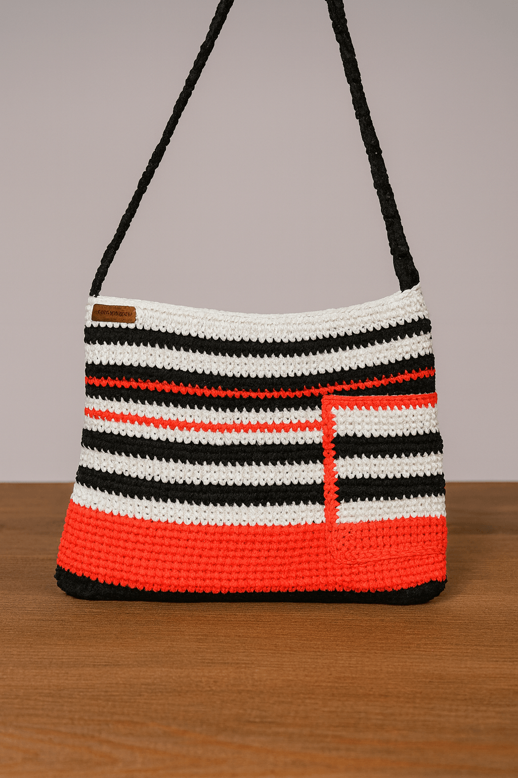 Viva Örgü Kol Çantası (Astarlı)