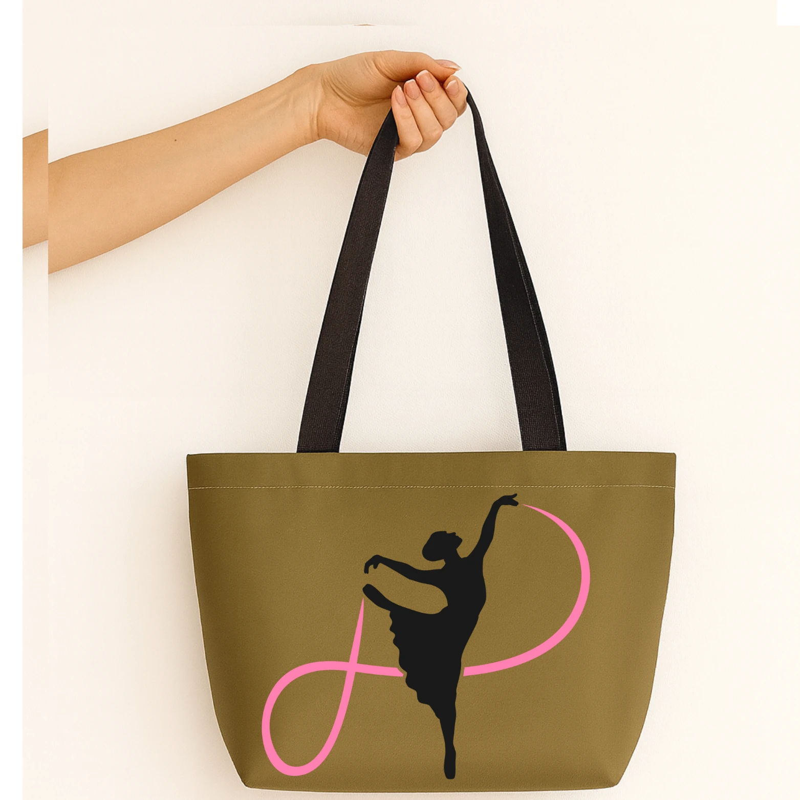 Infinity Dance Tasarım Mat Saten Çanta