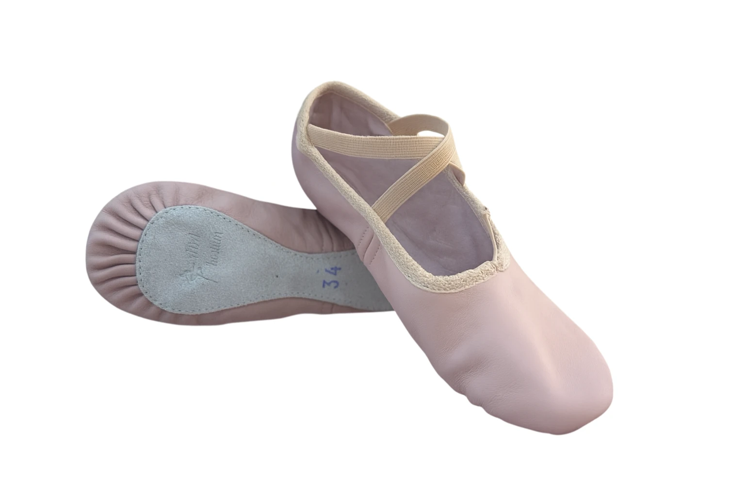 Pembe Deri Bale Patiği - Tek Taban