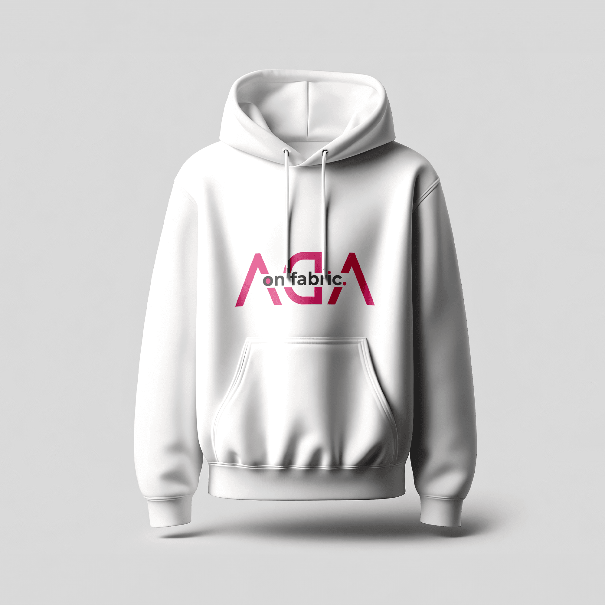 Beyaz Tasarlanablir Hoodie Sweatshirt 