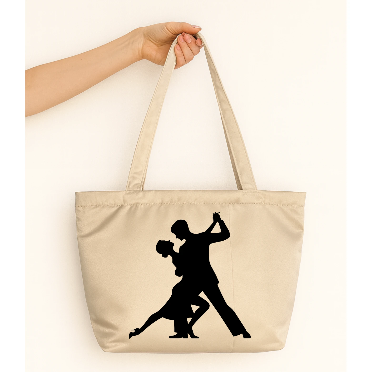 Milonga Dans Tasarım Mat Saten Çanta