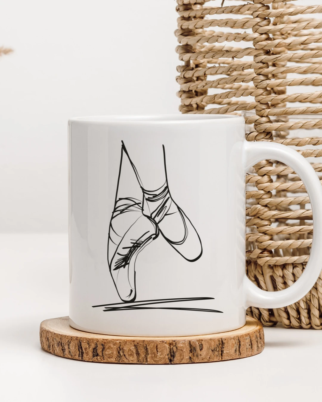 Ballerin Point Temalı Kupa Bardak