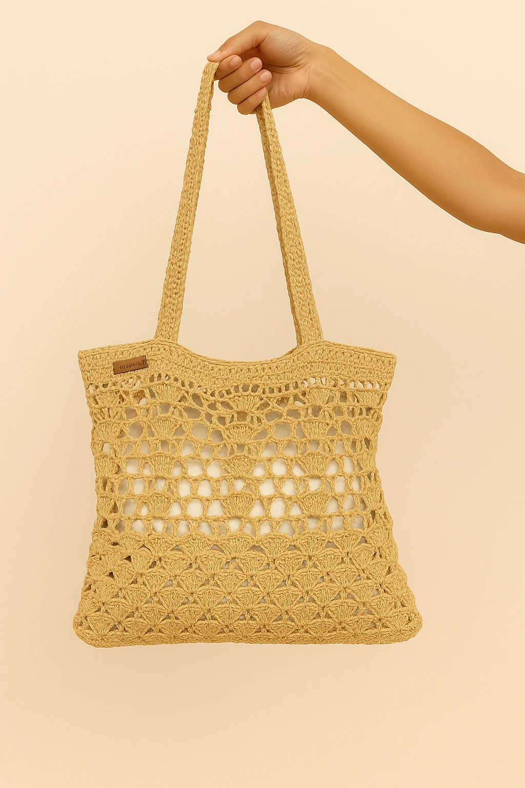 Serenella Örgü Kol Çantası (Astarlı)