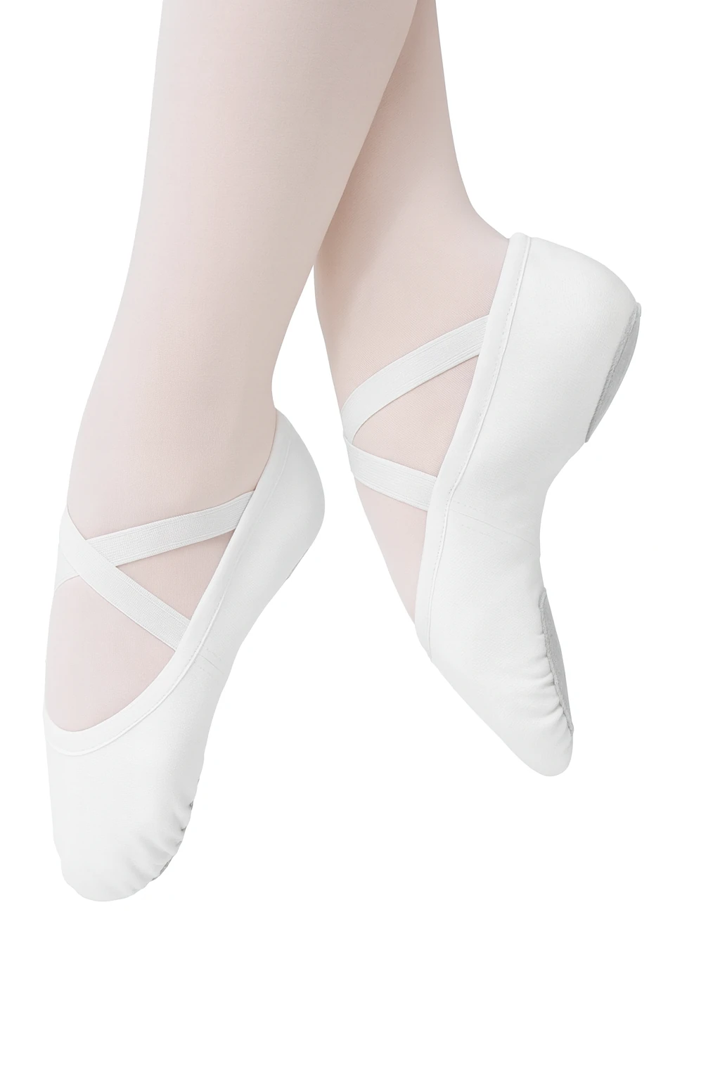 Beyaz Süper Comfort Canvas Bale Patiği-Tek Taban