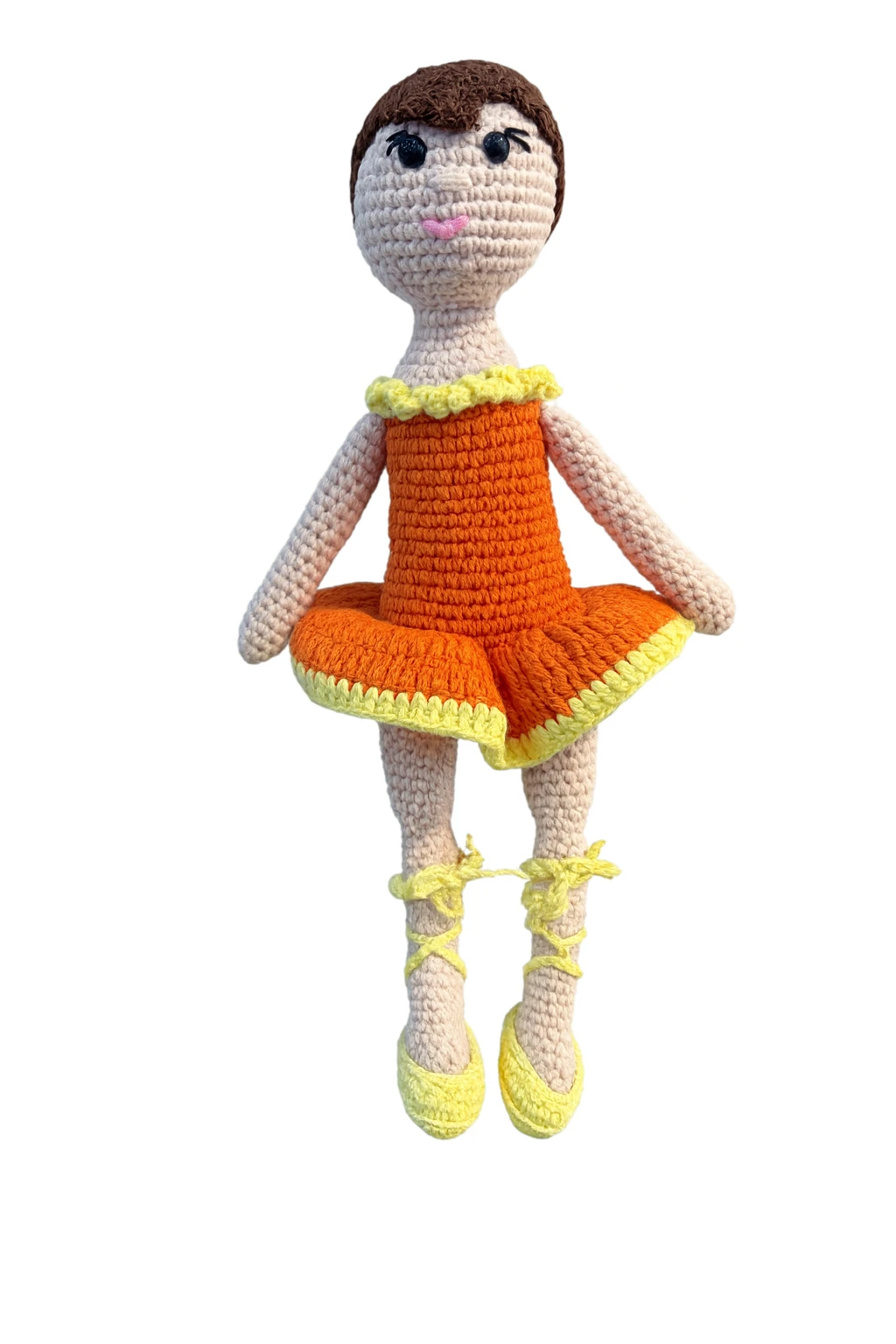 Citrina Balerin Amigurumi Örgü Bebek