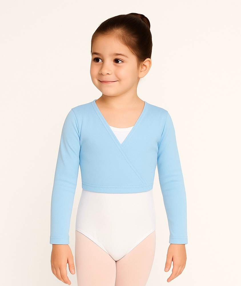 Açık Mavi Bale Bolero
