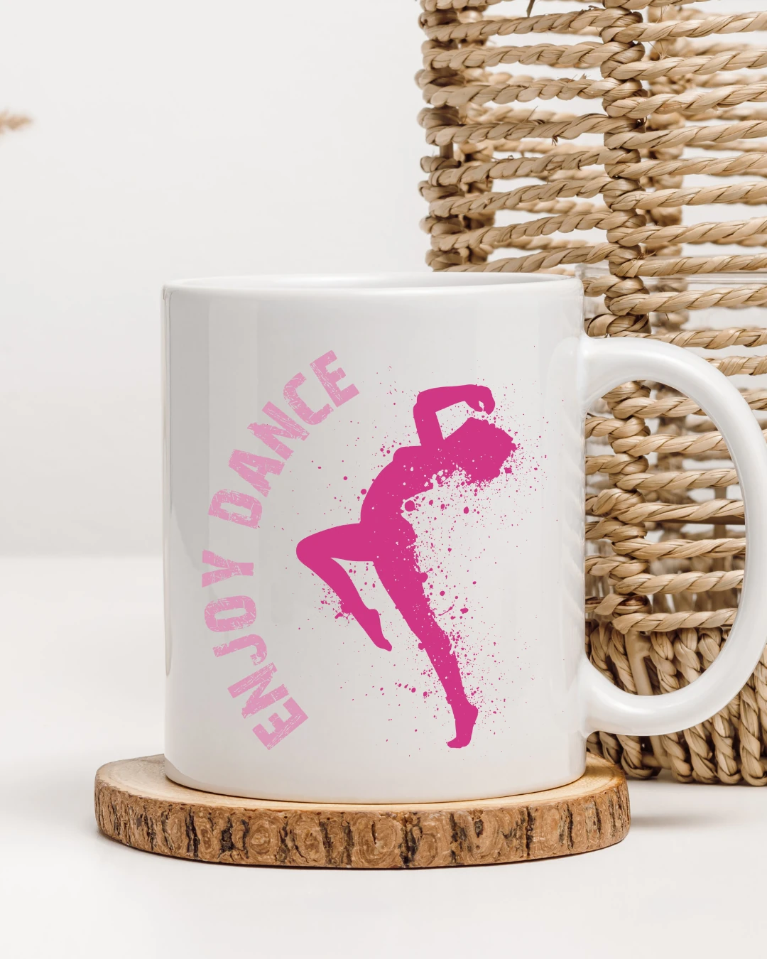 Enjoy Dance Temalı Kupa Bardak