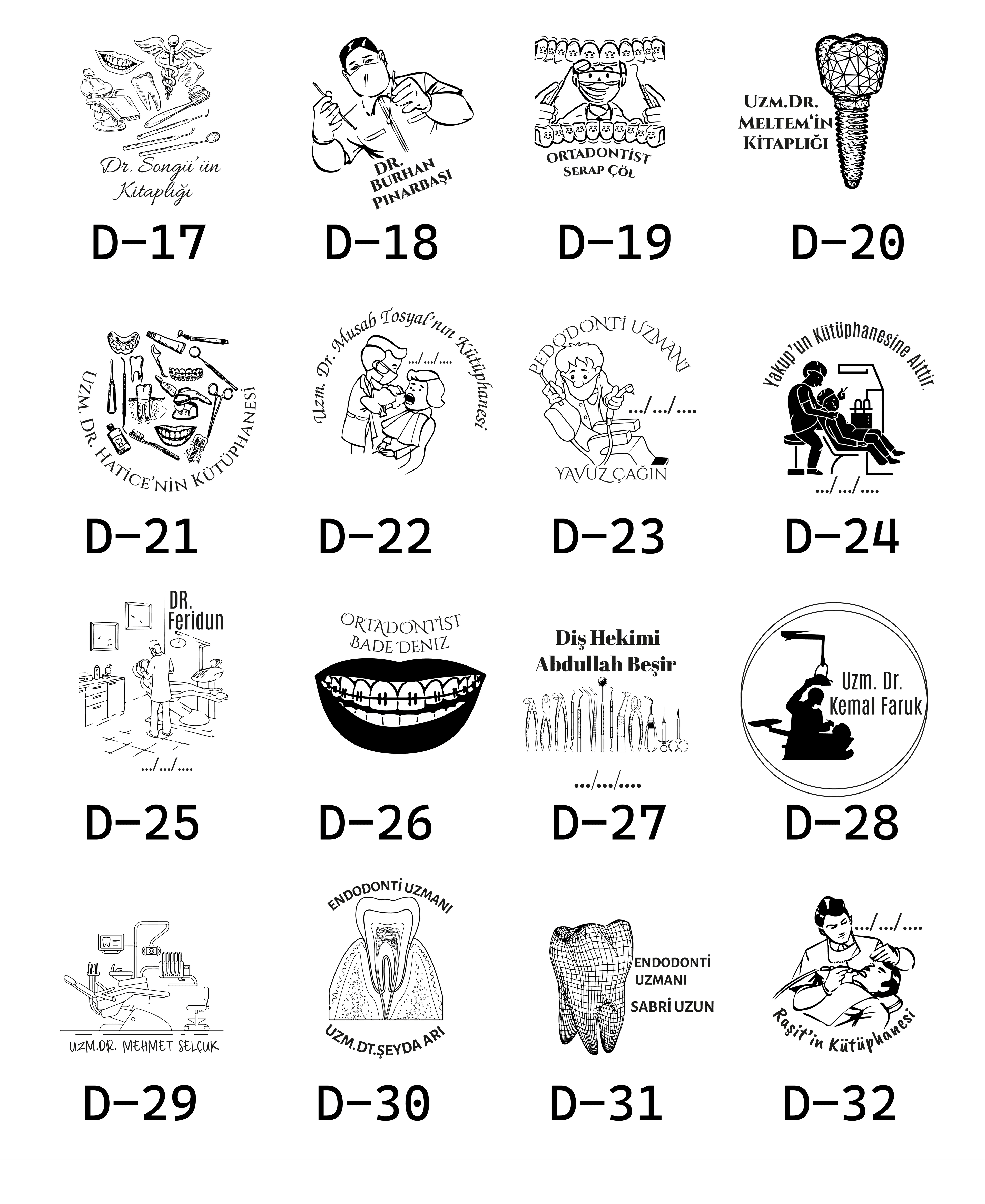 DİŞ DOKTORU TASARIMLARI