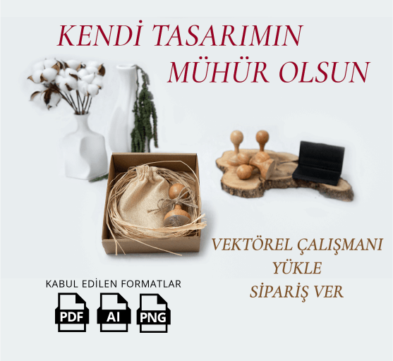 Kitap Mührü Kendi Tasarımım Var