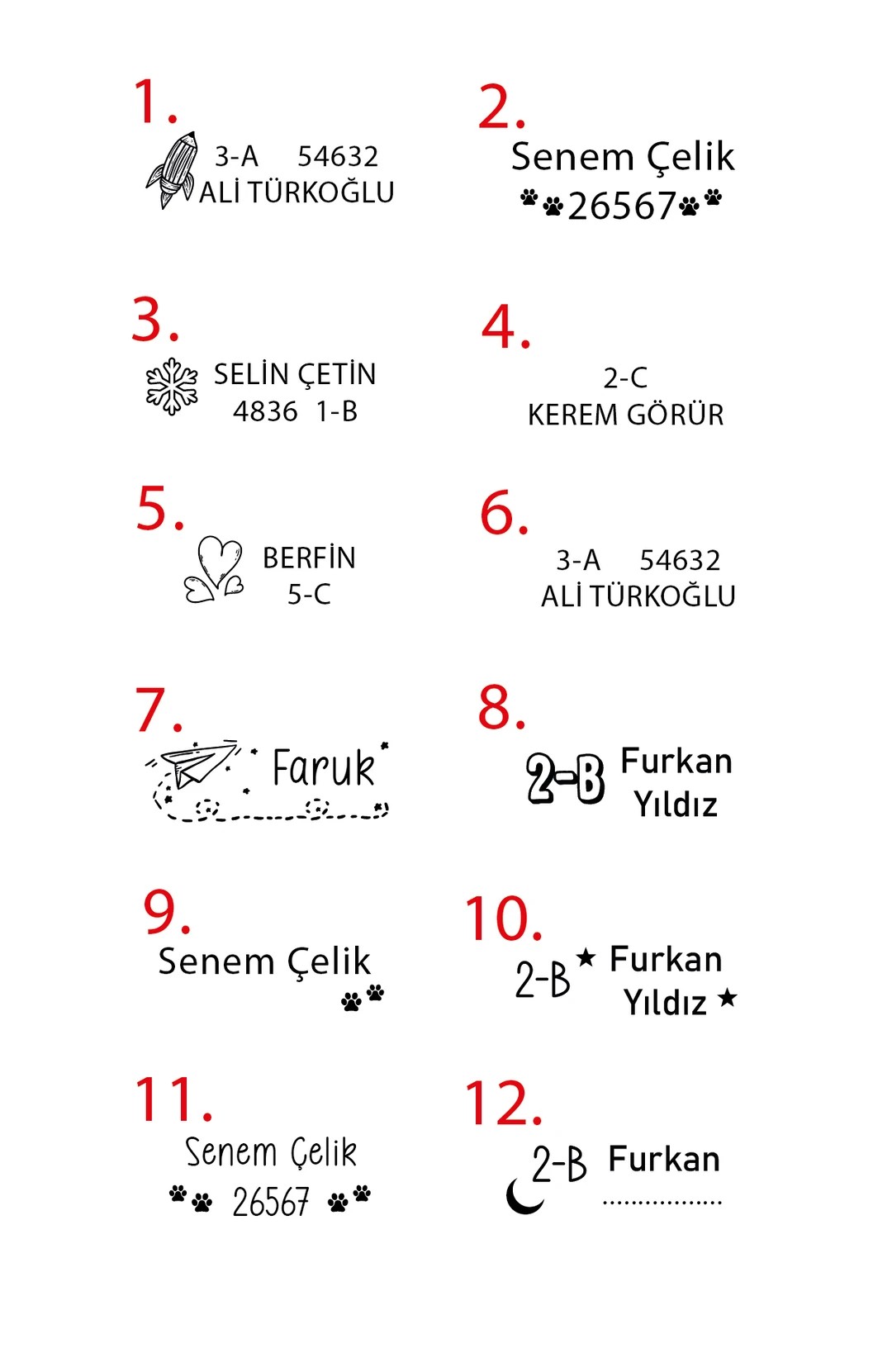 KIYAFET KAŞESİ